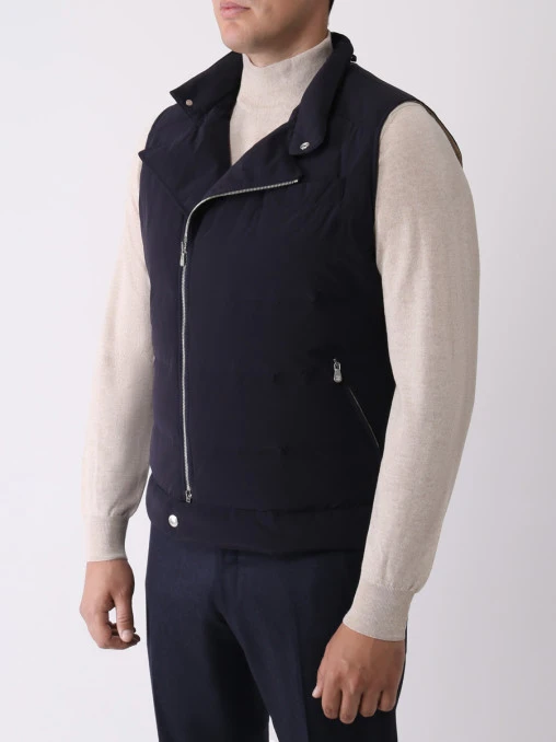 Жилет стеганый BRUNELLO CUCINELLI