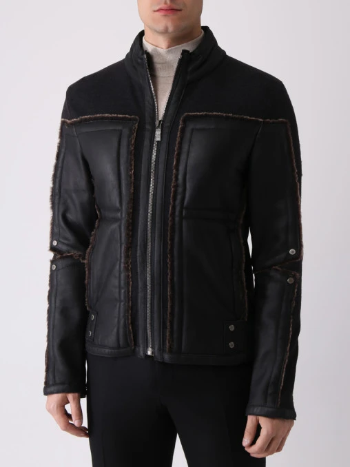Дубленка укороченная DIRK BIKKEMBERGS