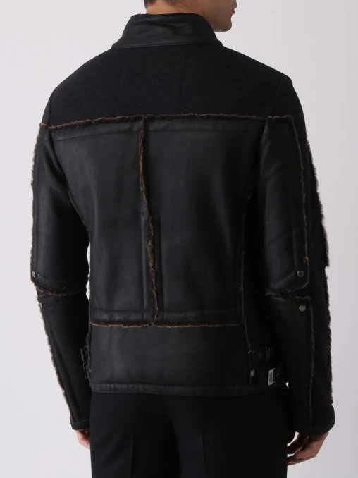 Дубленка укороченная DIRK BIKKEMBERGS
