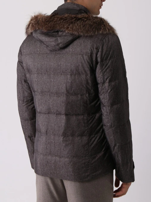 Пуховик стеганый CORNELIANI