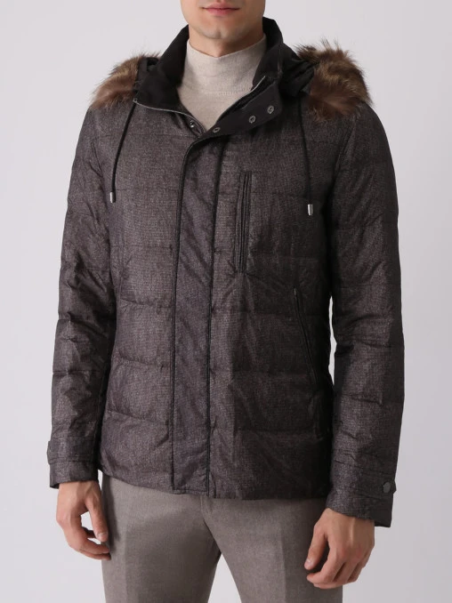 Пуховик стеганый CORNELIANI