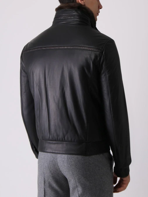 Куртка кожаная BRIONI