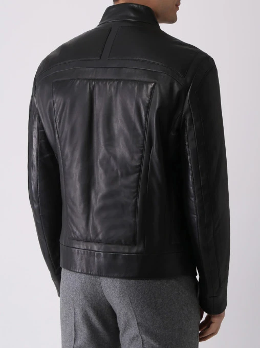 Куртка кожаная DIRK BIKKEMBERGS