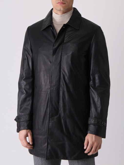 Куртка кожаная CANALI