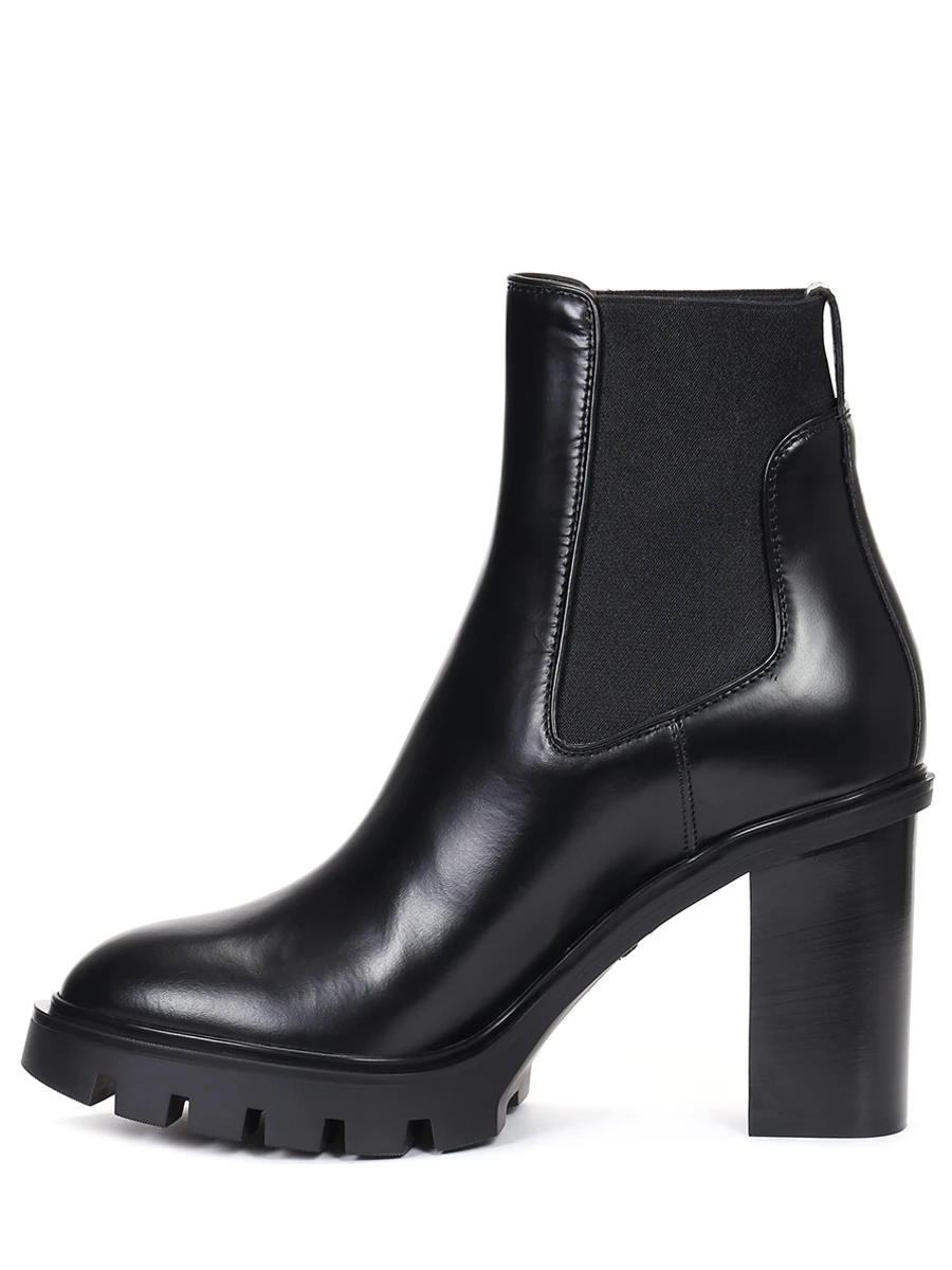 Ботильоны кожаные