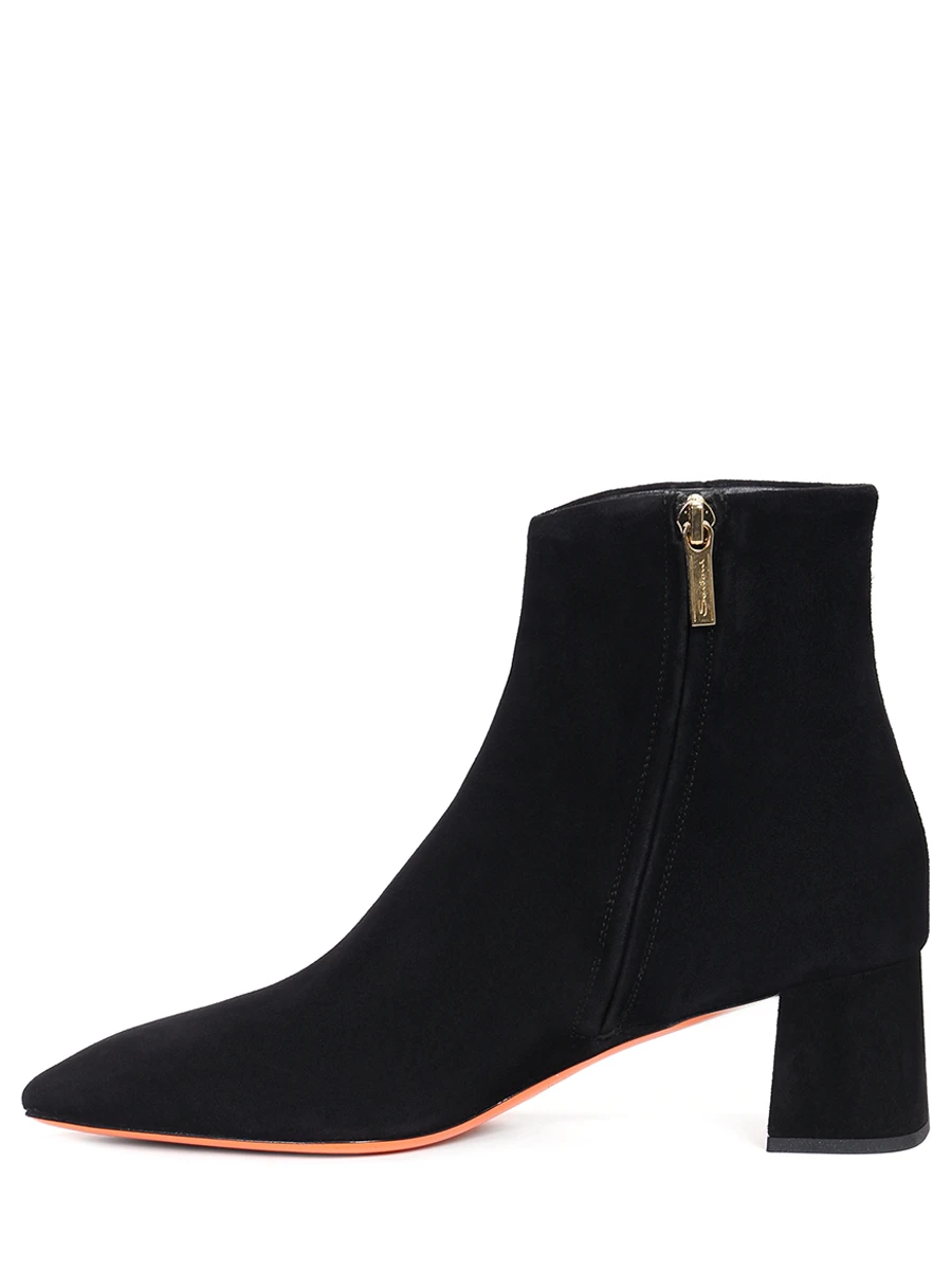 Ботильоны замшевые