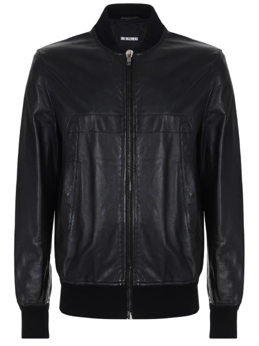 Куртка кожаная DIRK BIKKEMBERGS