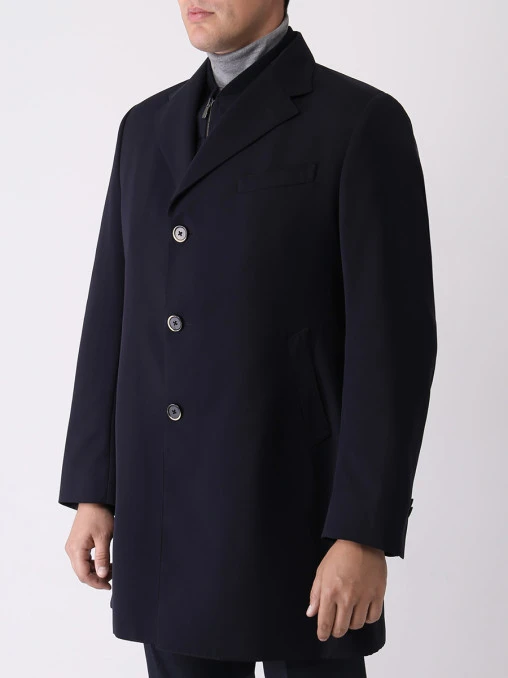 Пальто однотонное CORNELIANI