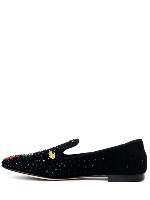 Лоферы замшевые GIUSEPPE ZANOTTI