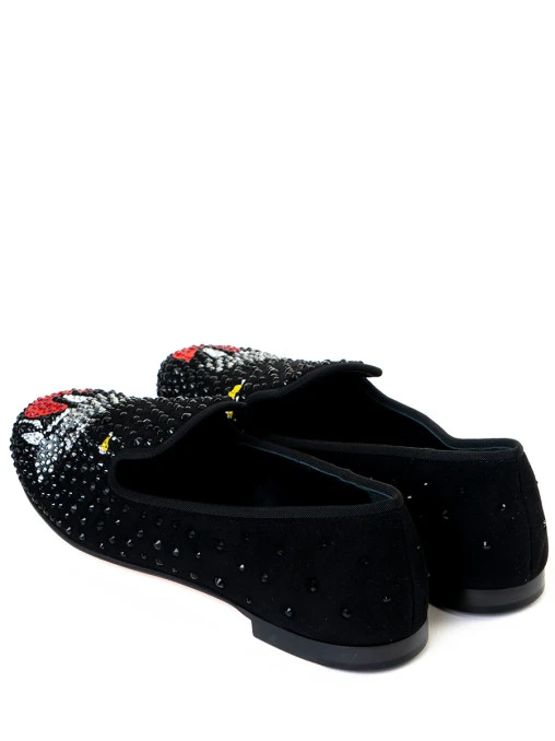 Лоферы замшевые GIUSEPPE ZANOTTI