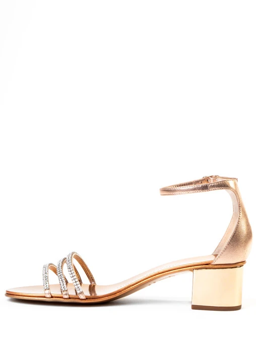 Босоножки кожаные GIUSEPPE ZANOTTI