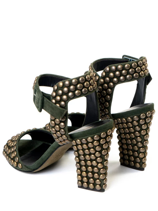 Босоножки замшевые GIUSEPPE ZANOTTI