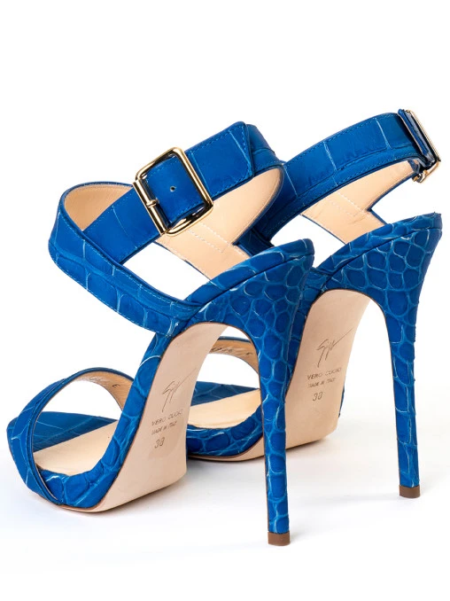 Босоножки кожаные GIUSEPPE ZANOTTI
