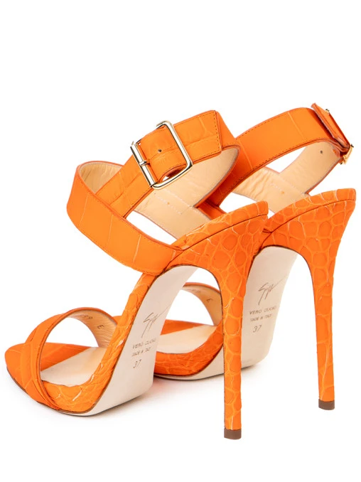Босоножки кожаные GIUSEPPE ZANOTTI