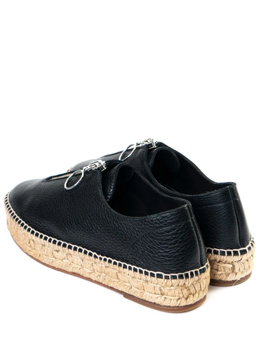 Эспадрильи кожаные ALEXANDER WANG