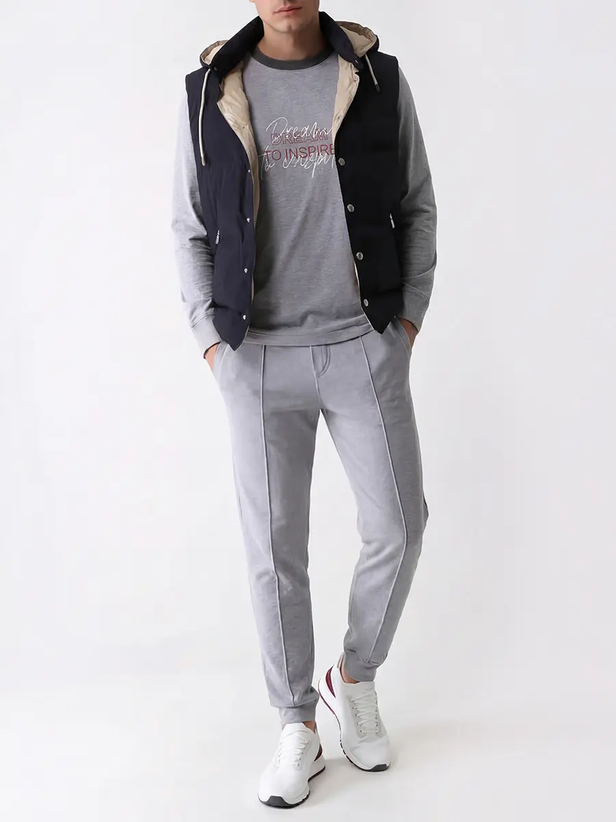 Лонгслив хлопковый