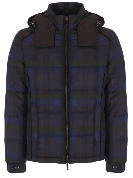 Пуховик в клетку ETRO