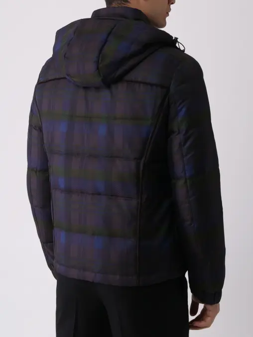 Пуховик в клетку ETRO