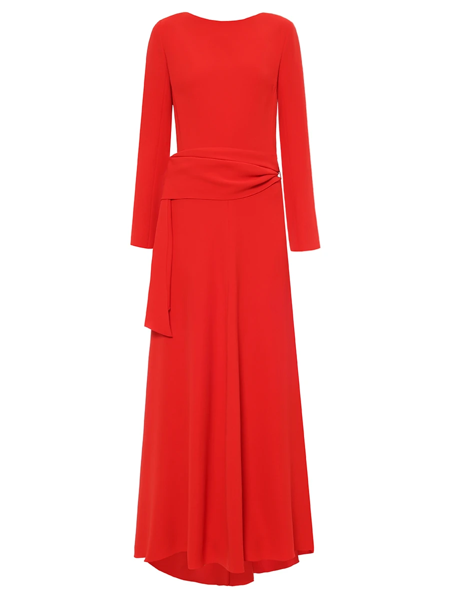 Платье шелковое