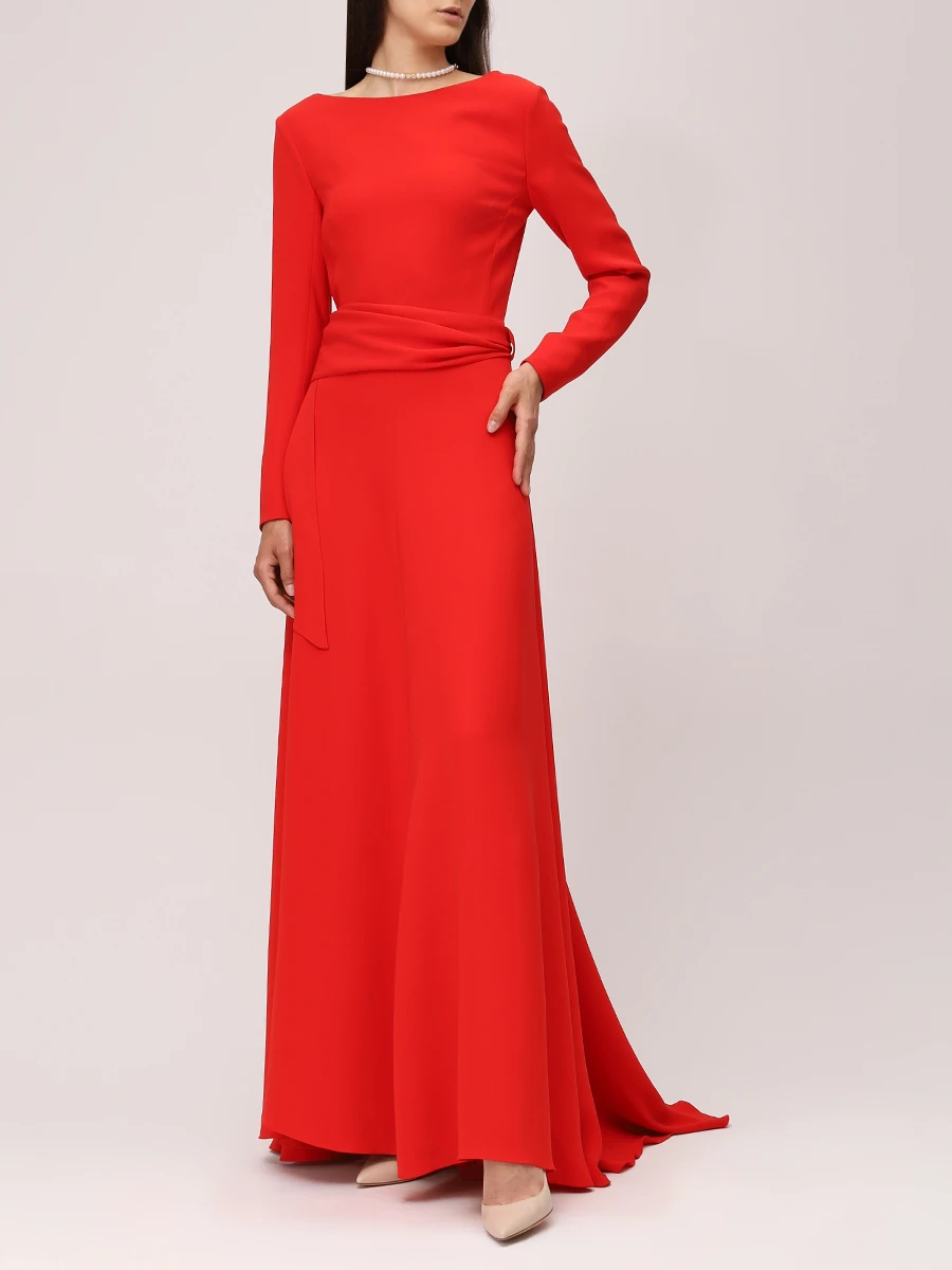 Платье шелковое