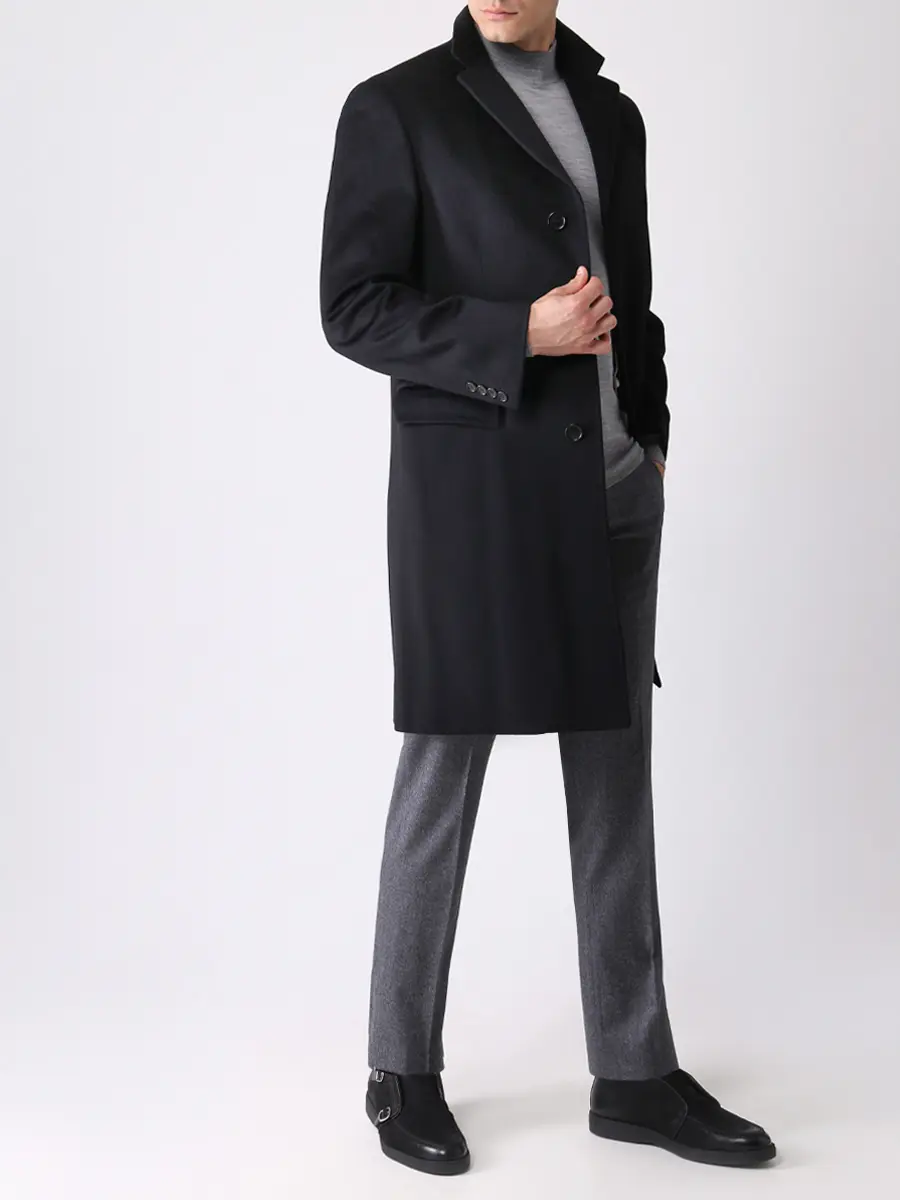 Пальто шерстяное