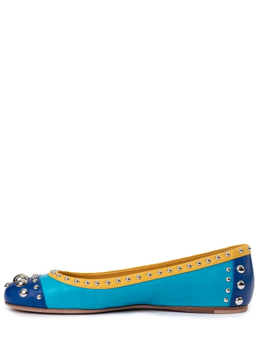 Балетки кожаные PRADA