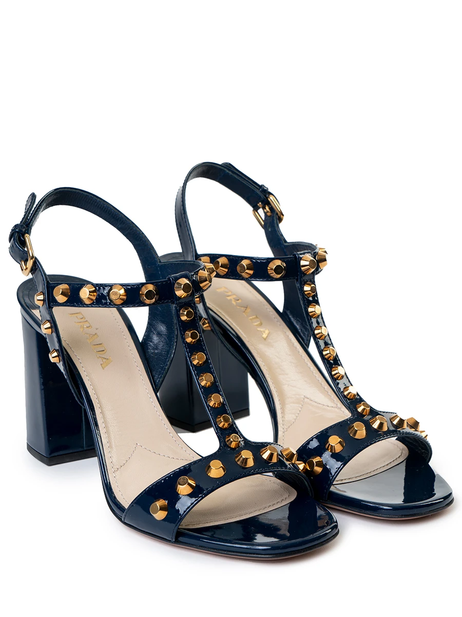 Босоножки кожаные