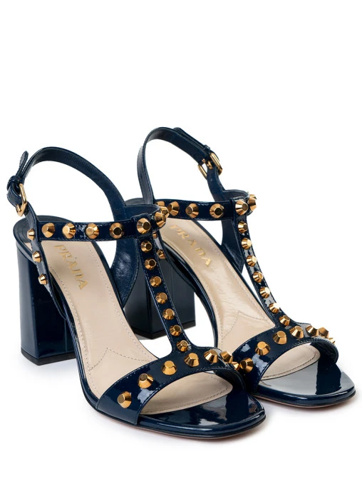 Босоножки кожаные PRADA