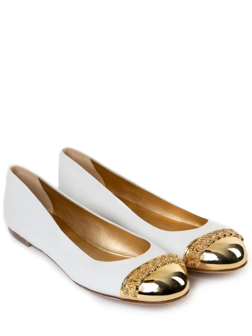 Балетки кожаные CASADEI