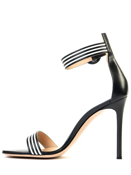 Босоножки кожаные GIANVITO ROSSI
