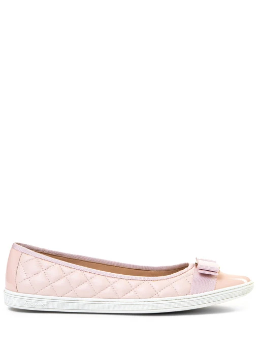 Балетки кожаные S.FERRAGAMO