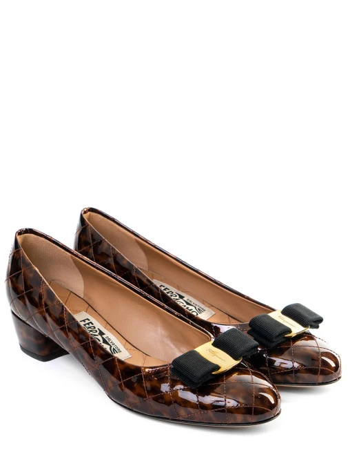 Туфли кожаные S.FERRAGAMO