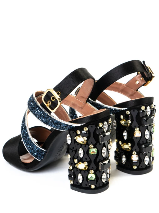 Босоножки с декором MARNI