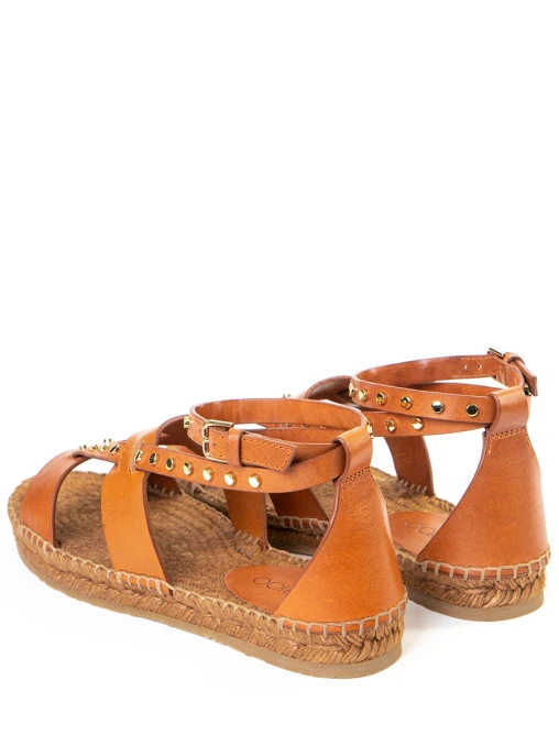 Сандалии кожаные JIMMY CHOO
