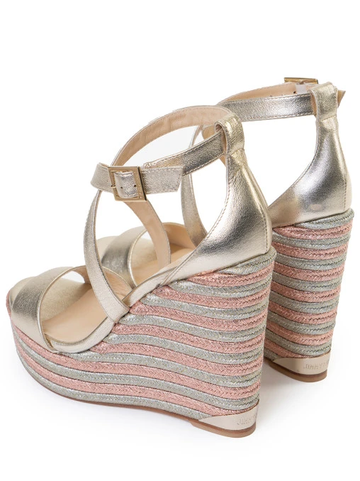 Босоножки кожаные JIMMY CHOO