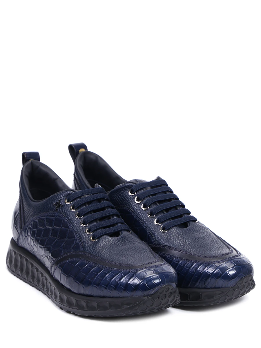 Кроссовки из кожи крокодила