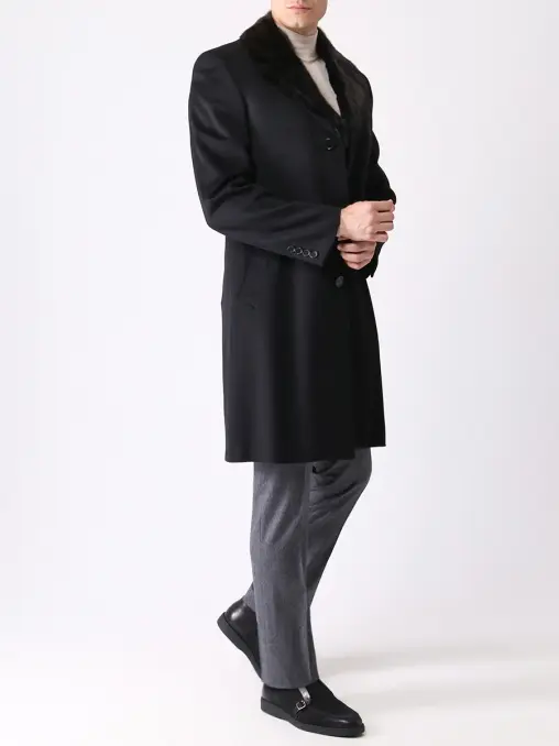 Пальто из шерсти и кашемира WALTER BABINI