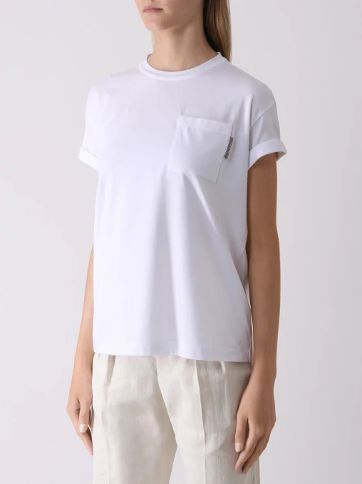 Футболка хлопковая BRUNELLO CUCINELLI