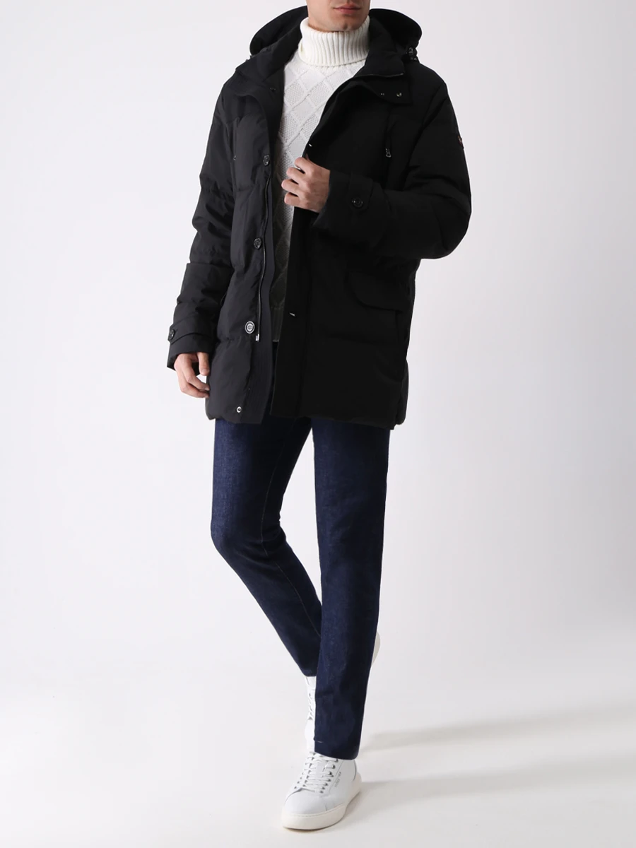 Пуховик стеганый