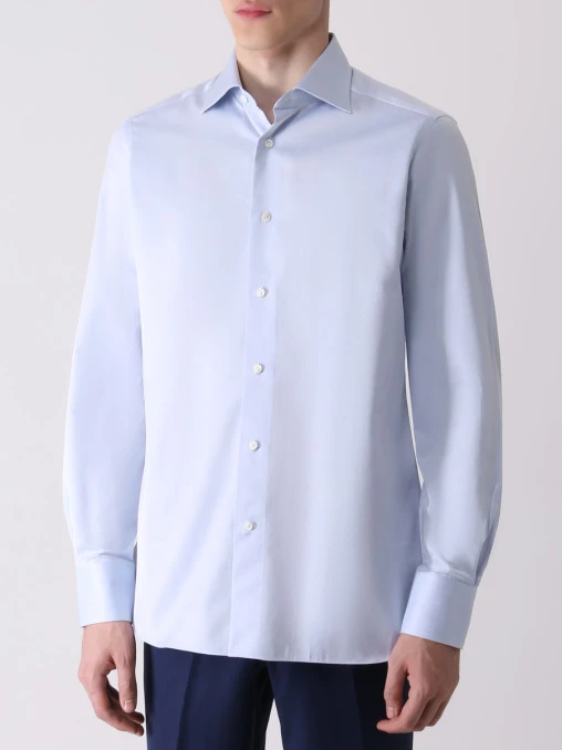 Рубашка Tailored Fit хлопковая ZEGNA