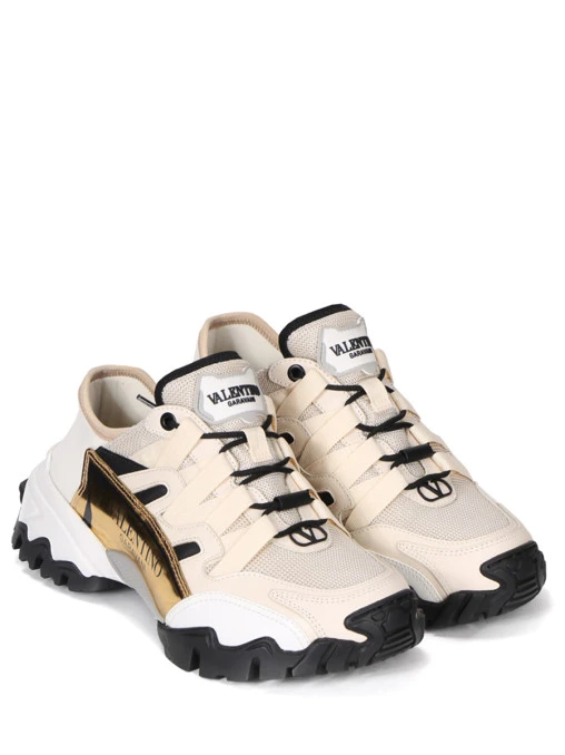 Кроссовки комбинированные VALENTINO