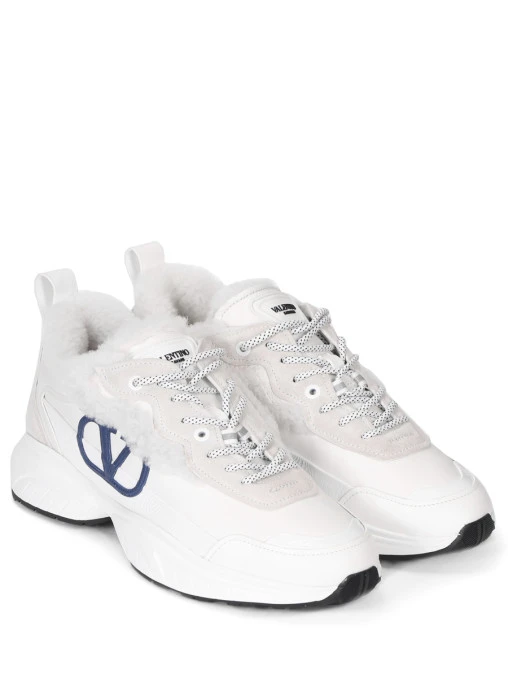 Кроссовки Shegoes кожаные VALENTINO