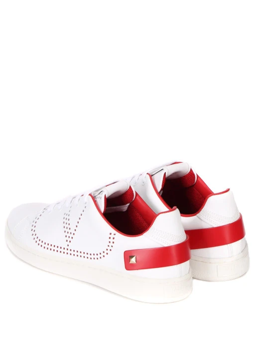 Кеды кожаные Backnet VALENTINO