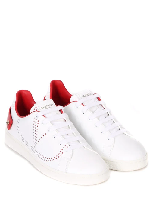 Кеды кожаные Backnet VALENTINO