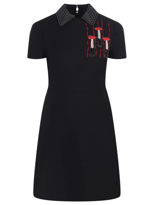 Платье с принтом VALENTINO