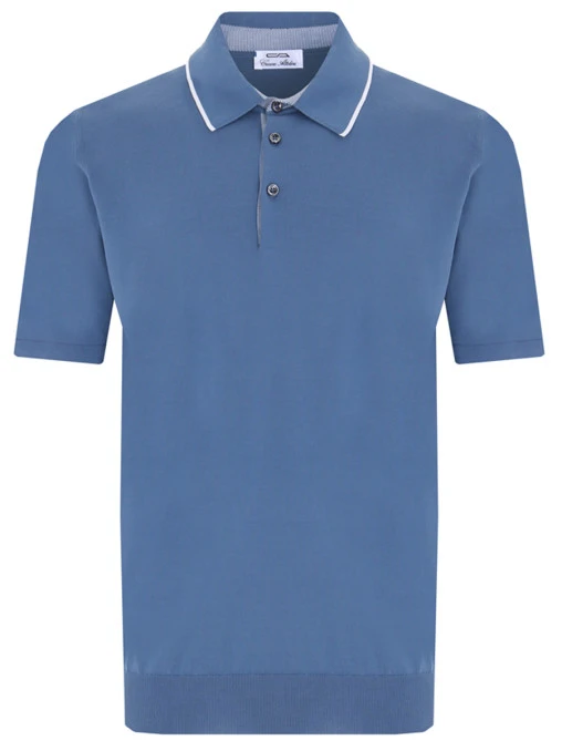 Поло хлопковое CESARE ATTOLINI