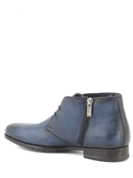 Ботинки кожаные на меху SANTONI