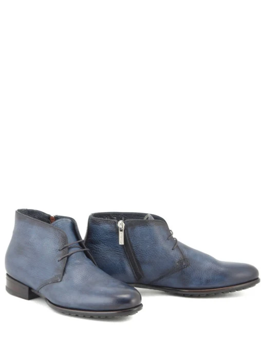 Ботинки кожаные на меху SANTONI