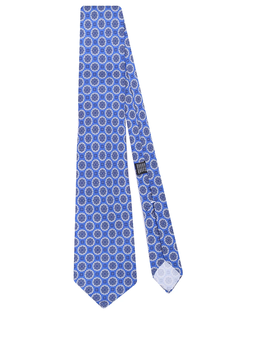 Галстук шелковый с принтом