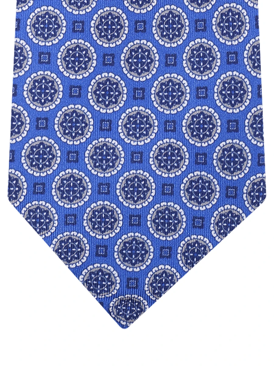 Галстук шелковый с принтом